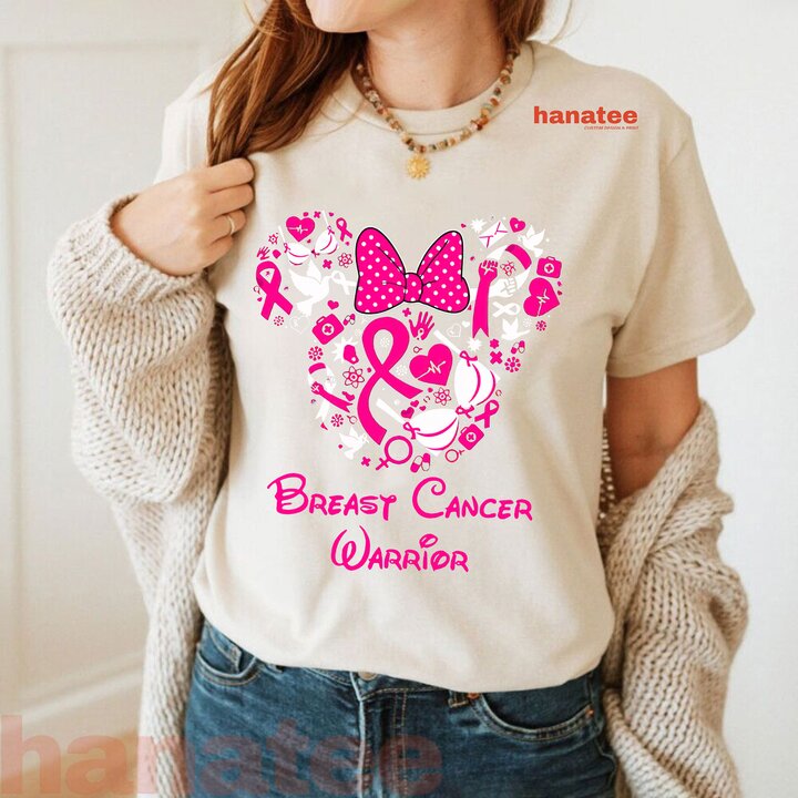 Pink Cute Breast Cancer Warrior