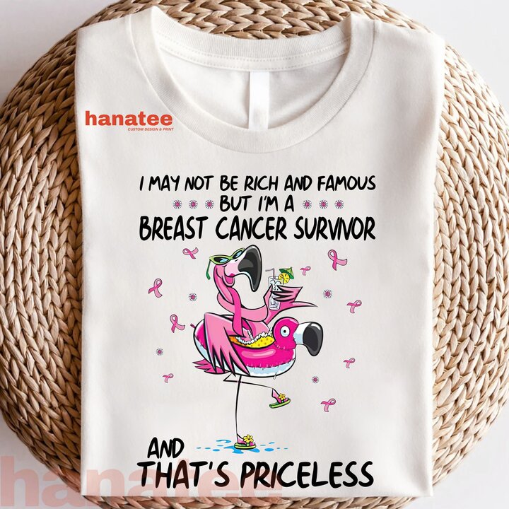 Pink Flamigo Breast Cancer Survivor