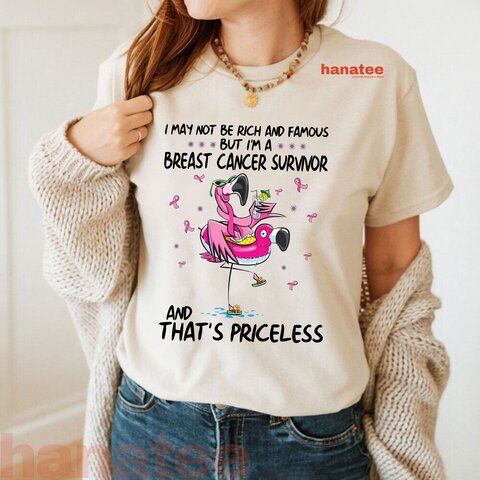 Pink Flamigo Breast Cancer Survivor