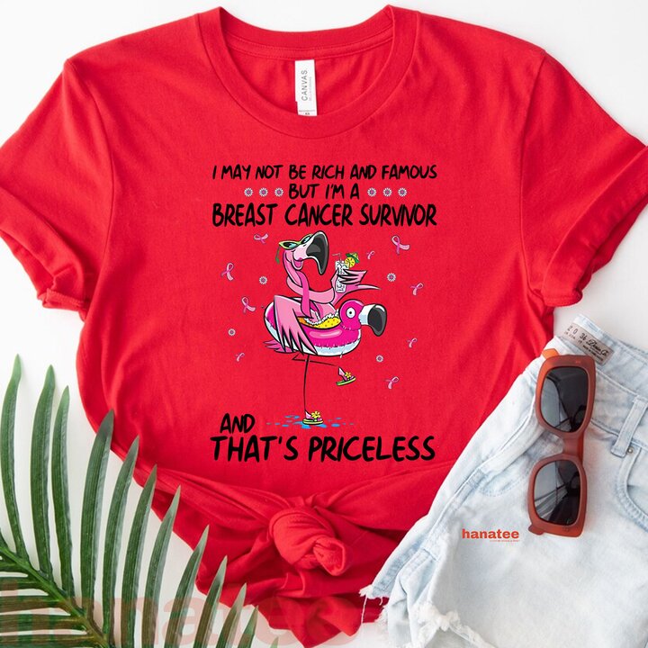 Pink Flamigo Breast Cancer Survivor