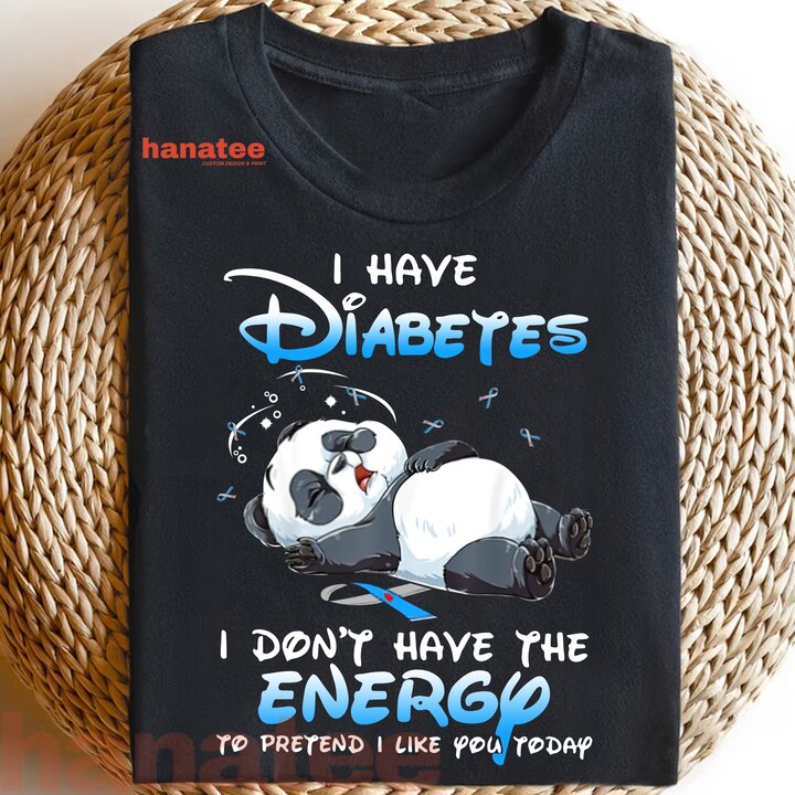 I Have Diabetes Panda