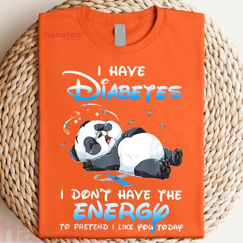 I Have Diabetes Panda