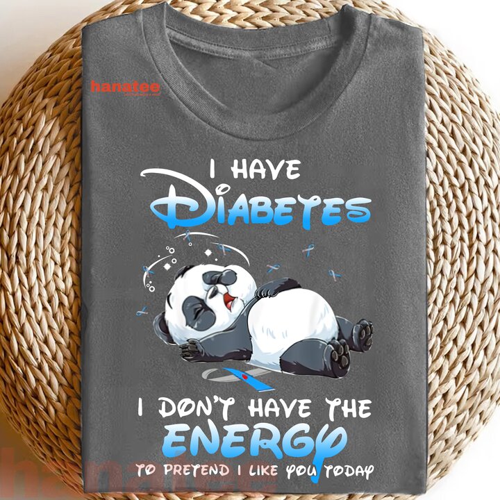 I Have Diabetes Panda