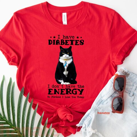 I Have Diabetes Black Cat