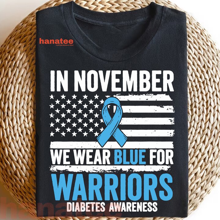 In November We Wear Blue For Warrior Diabetes Awareness