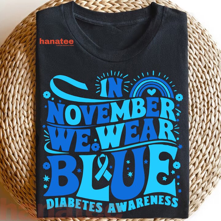 In November We Wear Blue Diabetes Awareness