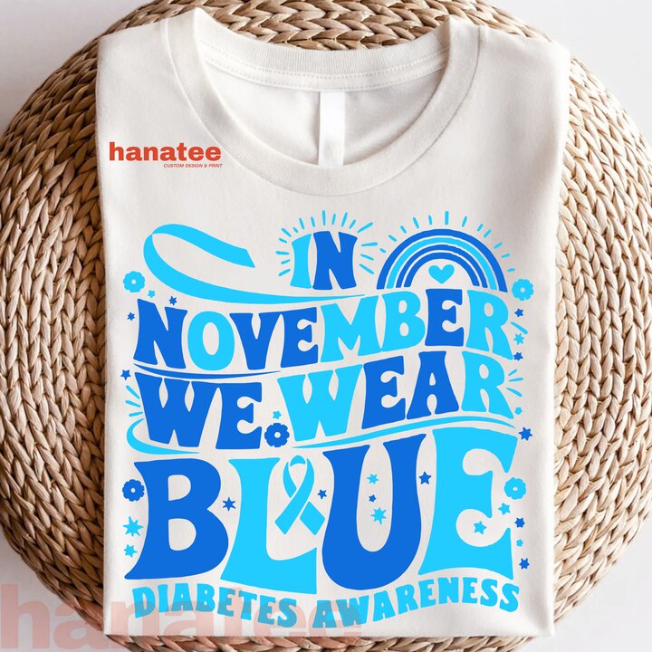 In November We Wear Blue Diabetes Awareness