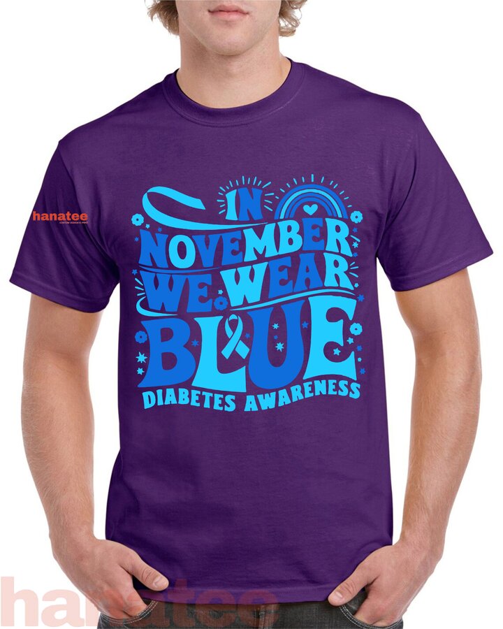 In November We Wear Blue Diabetes Awareness