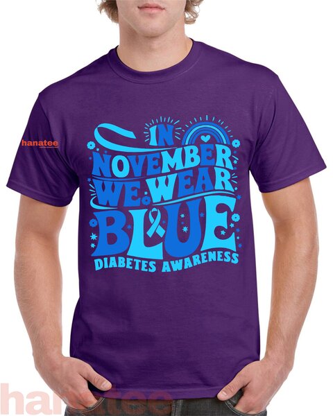 In November We Wear Blue Diabetes Awareness