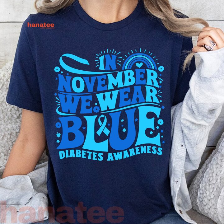 In November We Wear Blue Diabetes Awareness