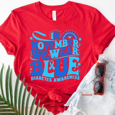 In November We Wear Blue Diabetes Awareness