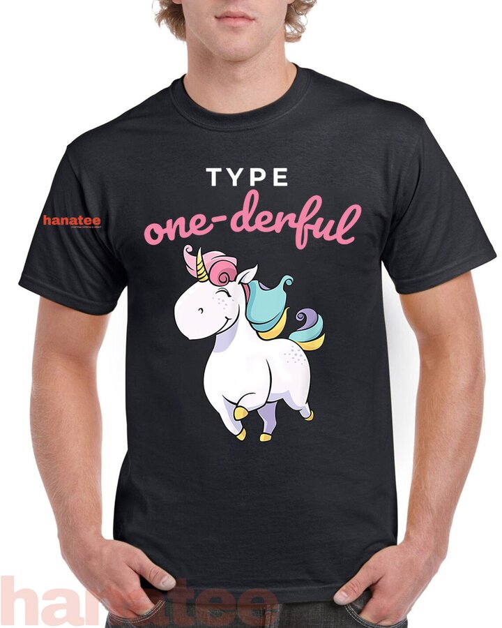Type Onederful  Diabetes Awareness Unicorn