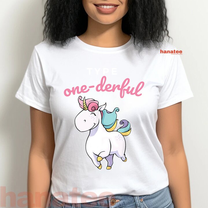 Type Onederful  Diabetes Awareness Unicorn