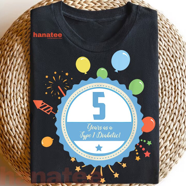 Diabetes Anniversary T1D - 5 Year Celebration