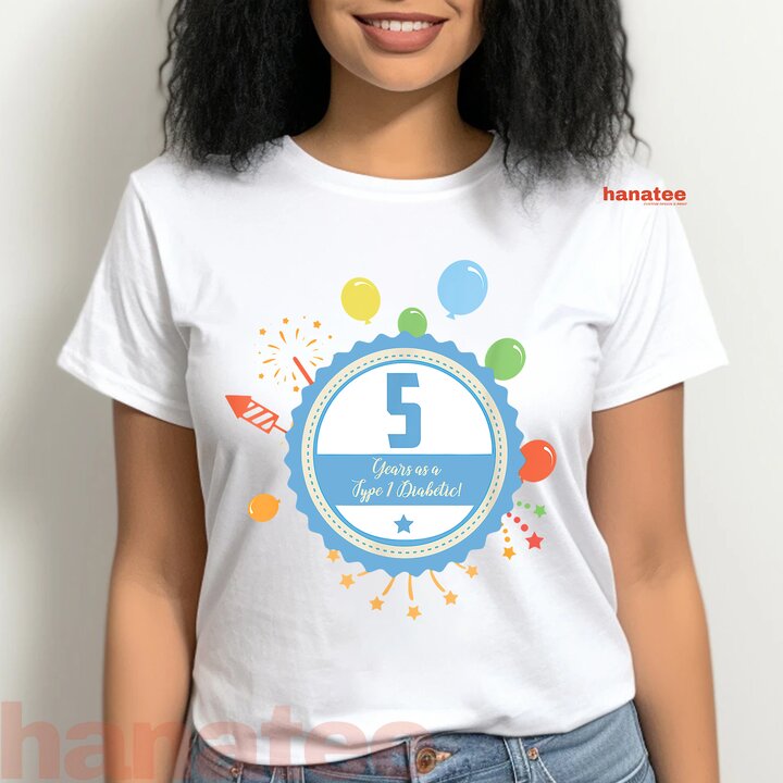 Diabetes Anniversary T1D - 5 Year Celebration