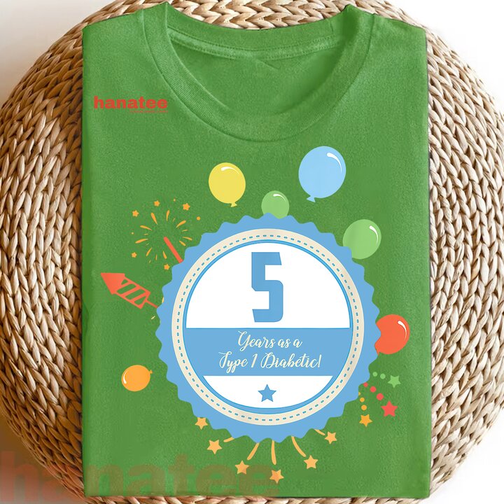 Diabetes Anniversary T1D - 5 Year Celebration