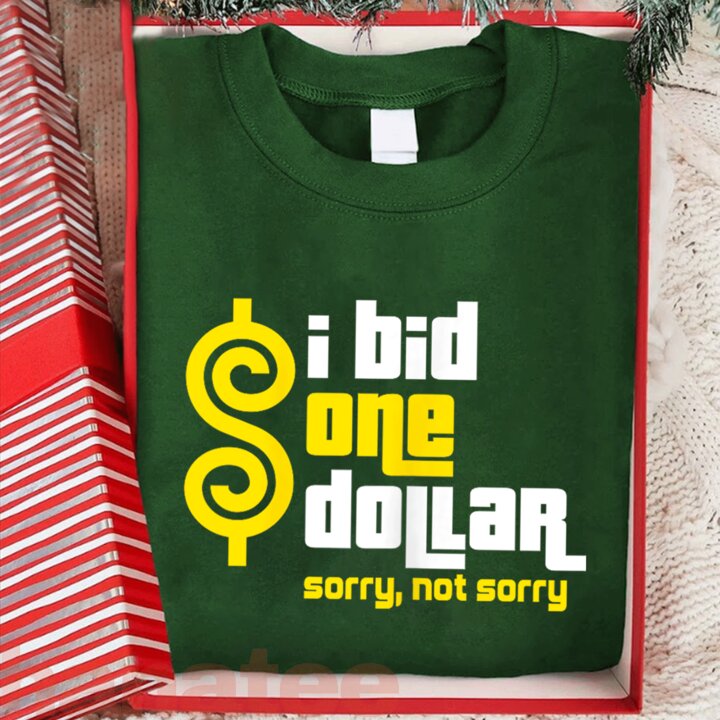 I Bid One Dollar Sorry, Not Sorry Feminism