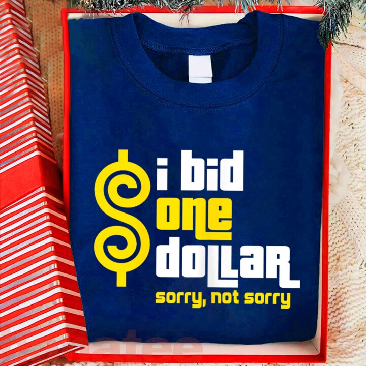 I Bid One Dollar Sorry, Not Sorry Feminism