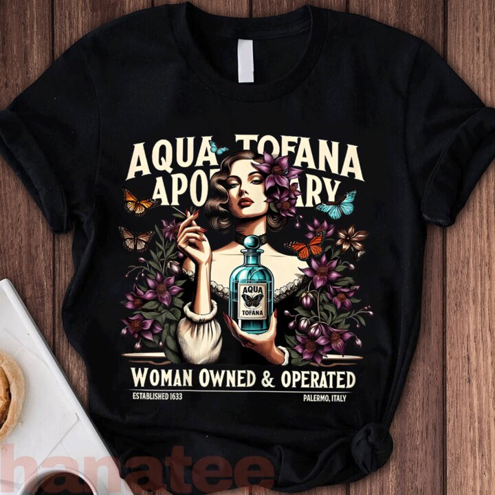 Aqua Tofana Apothecary Vintage Women's Feminism