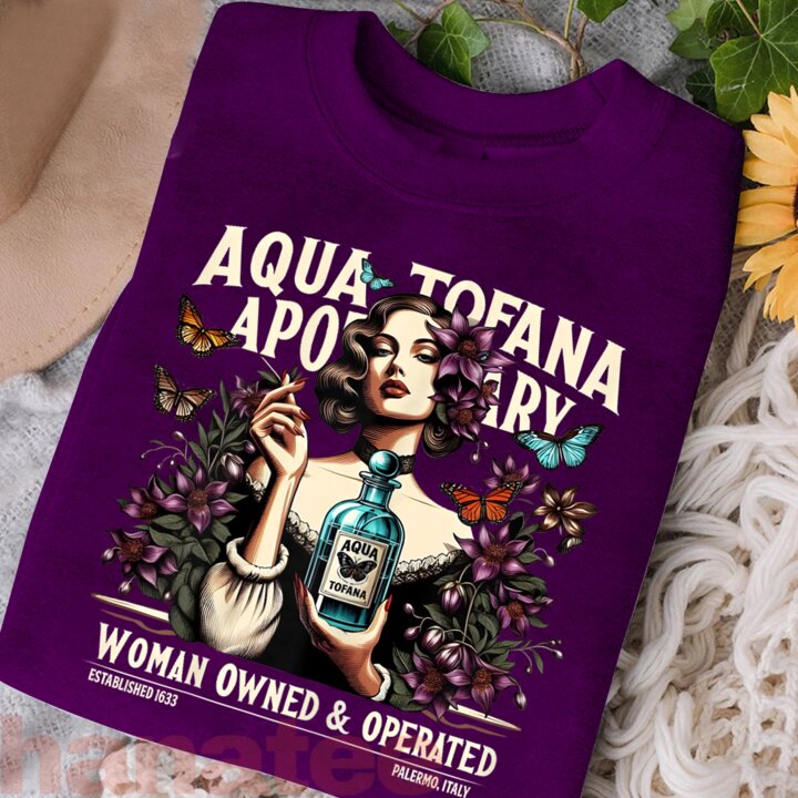 Aqua Tofana Apothecary Vintage Women's Feminism