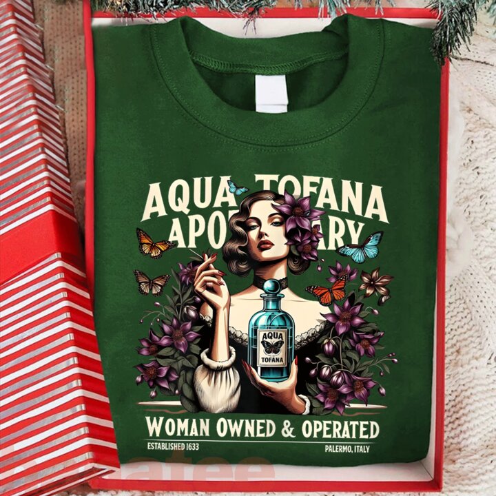 Aqua Tofana Apothecary Vintage Women's Feminism