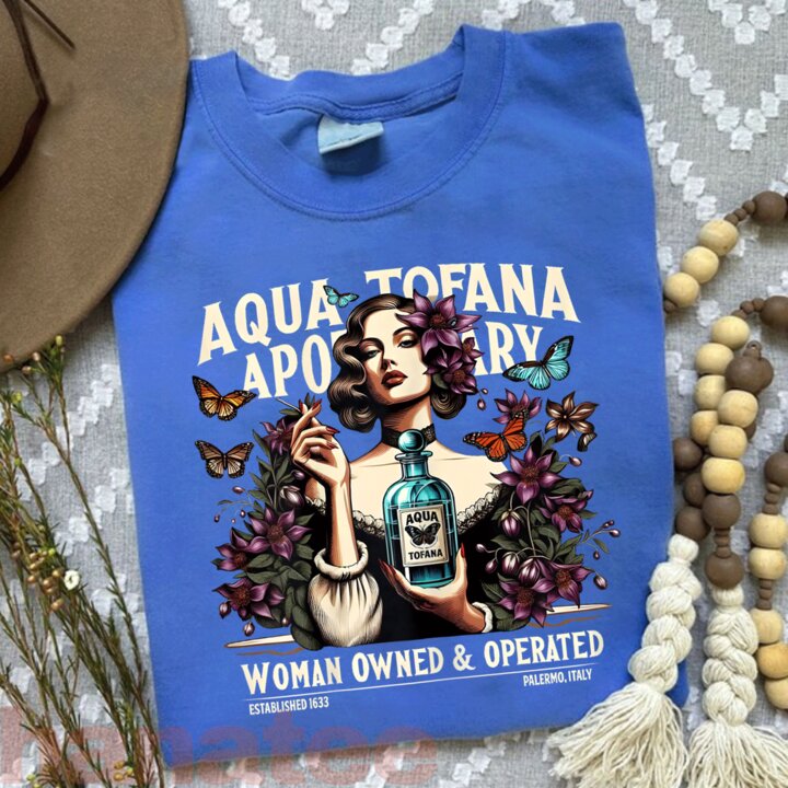 Aqua Tofana Apothecary Vintage Women's Feminism