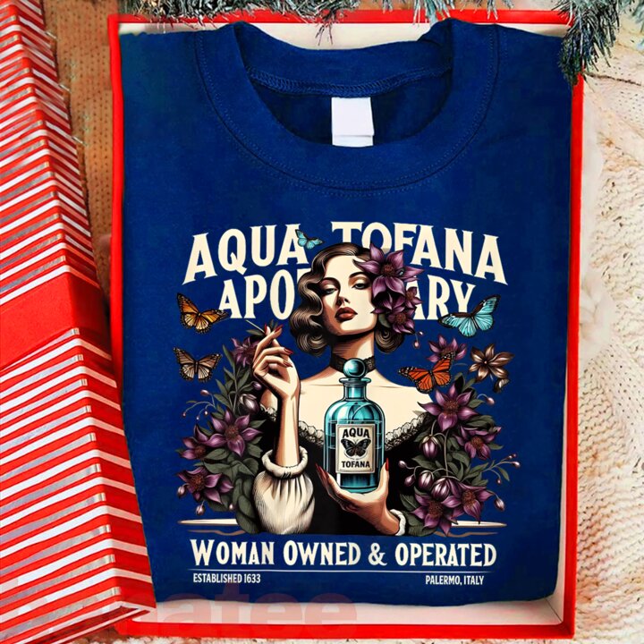 Aqua Tofana Apothecary Vintage Women's Feminism