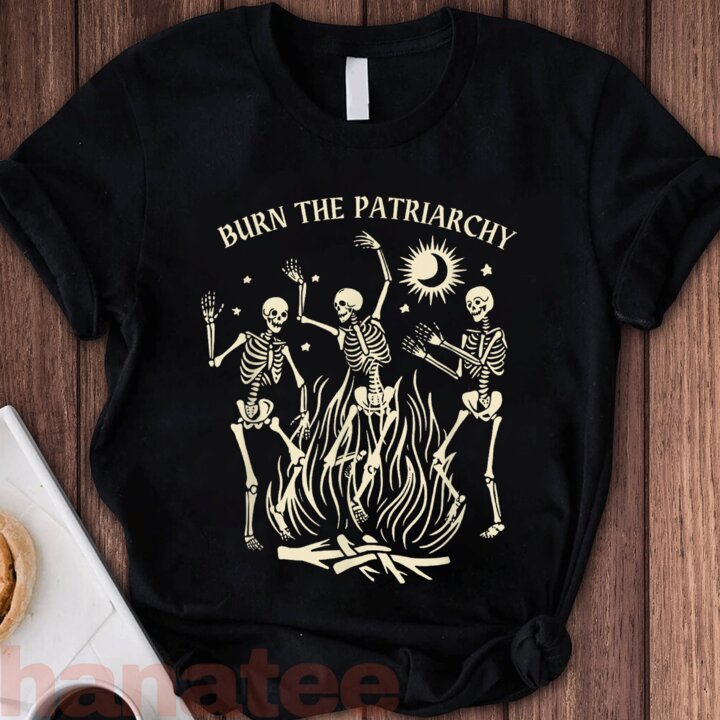 Burn The Patriarchy Funny Halloween Feminism