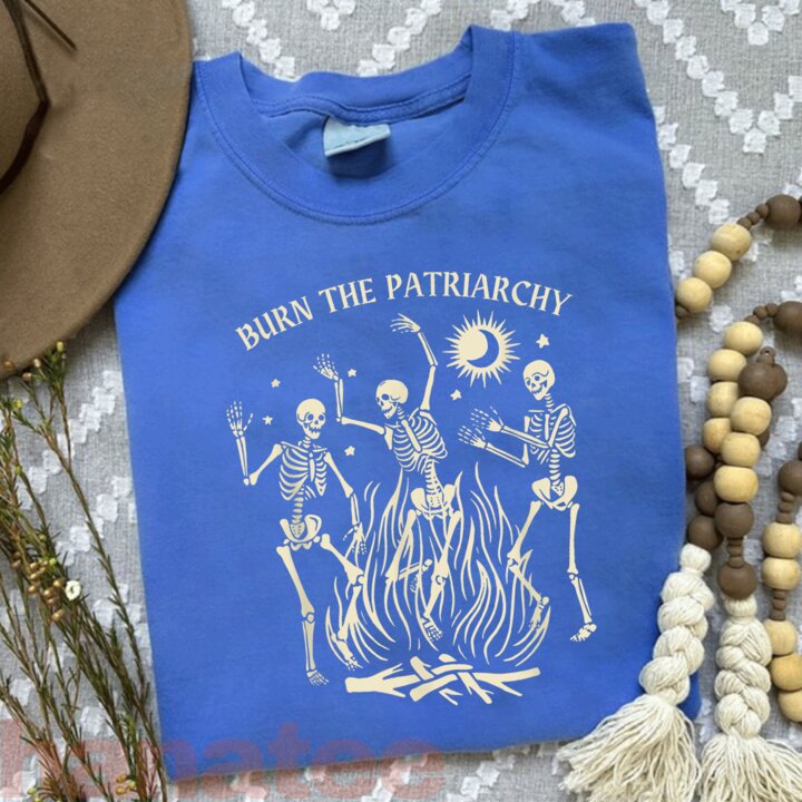 Burn The Patriarchy Funny Halloween Feminism