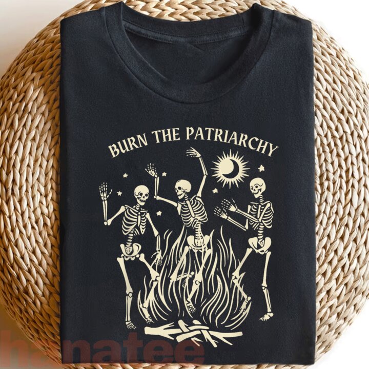 Burn The Patriarchy Funny Halloween Feminism