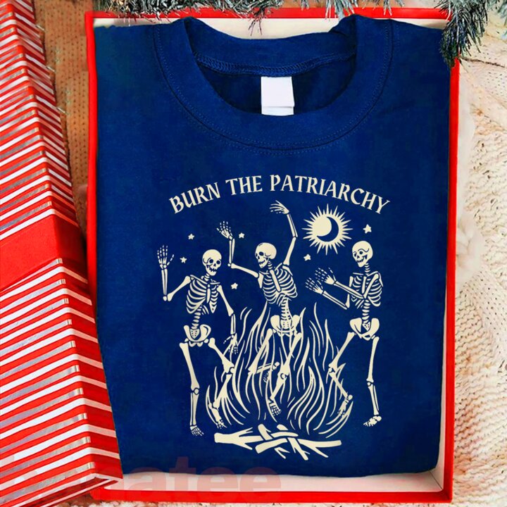 Burn The Patriarchy Funny Halloween Feminism