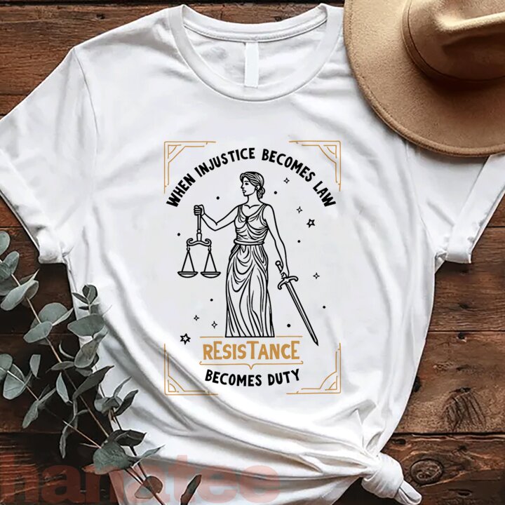 When Injustice Becomes Law Resistance Becomes Duty RBG Quote  