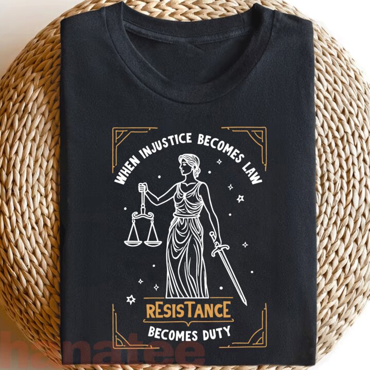 When Injustice Becomes Law Resistance Becomes Duty RBG Quote  