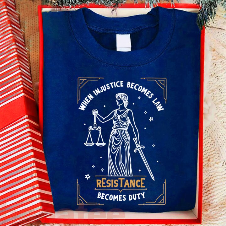 When Injustice Becomes Law Resistance Becomes Duty RBG Quote  