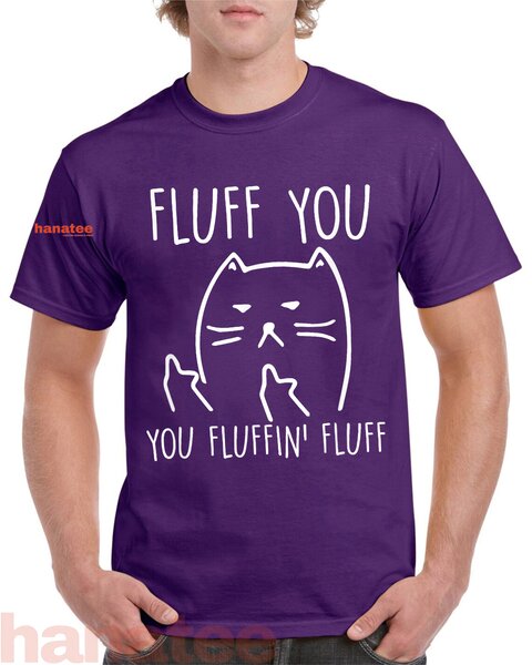 Black Cat Fluff You  