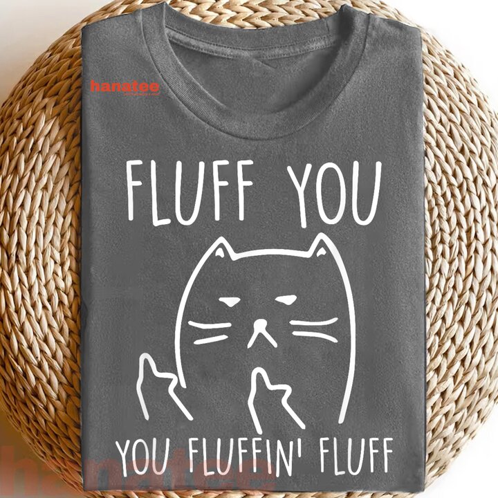 Black Cat Fluff You  