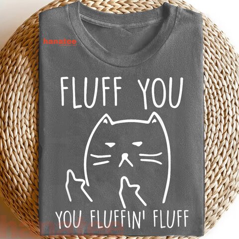 Black Cat Fluff You  