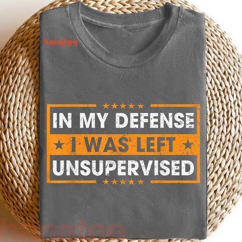 Funny Saying In My Defense I Was Left Unsupervised  