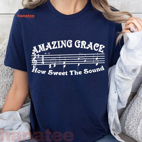 Amazing Grace With Music Notes