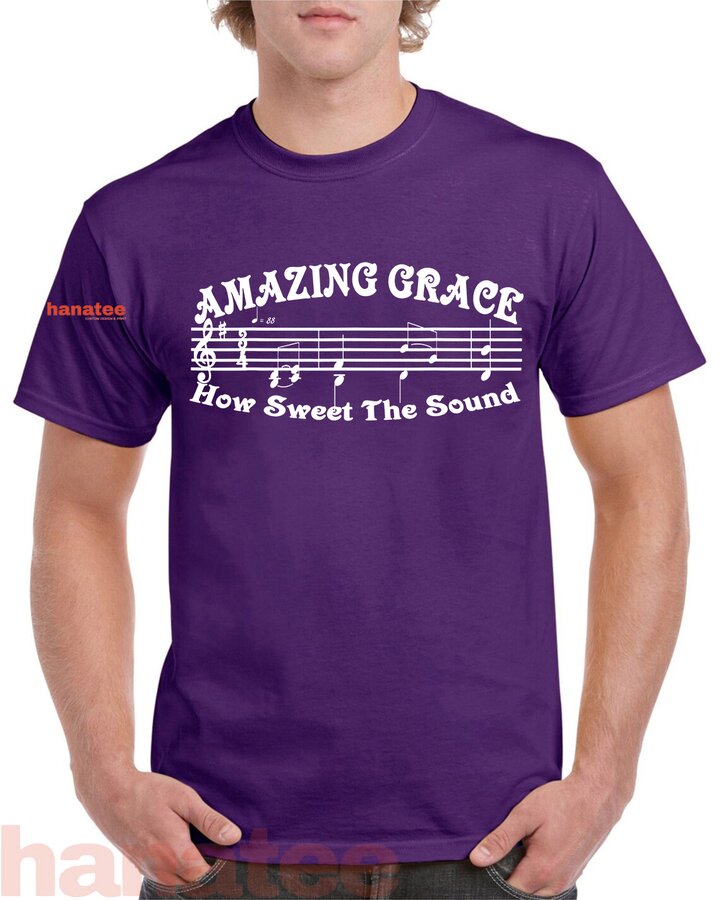 Amazing Grace With Music Notes