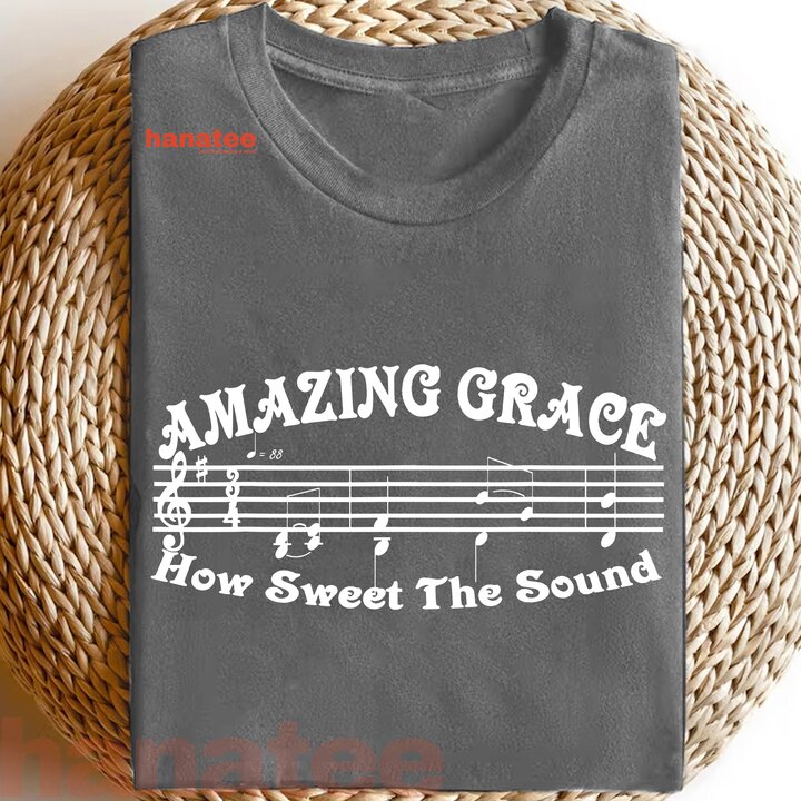 Amazing Grace With Music Notes