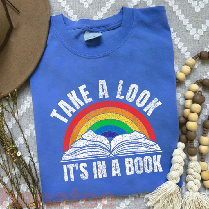 Take A Look It's In A Book Rainbow