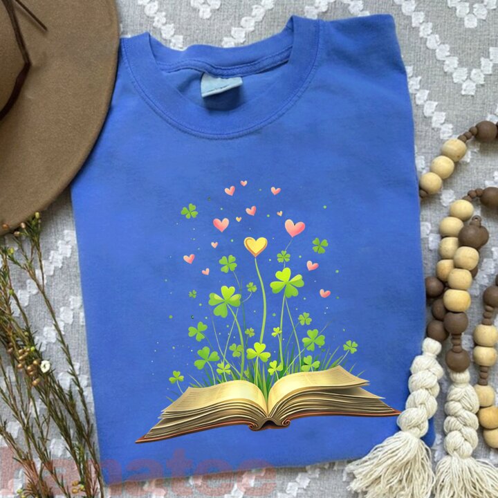St Patricks Day Books Lover 1