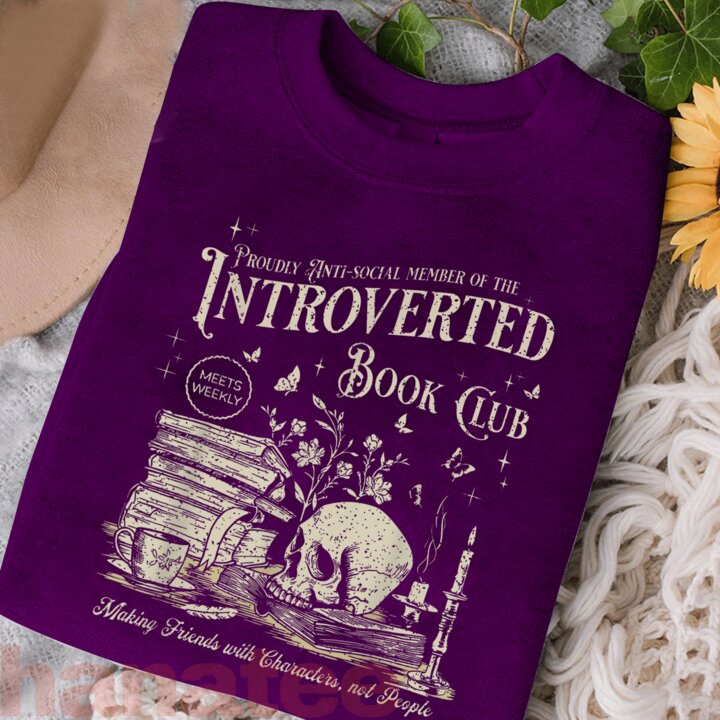Proud Anti Social Member Of Introverted Book Club