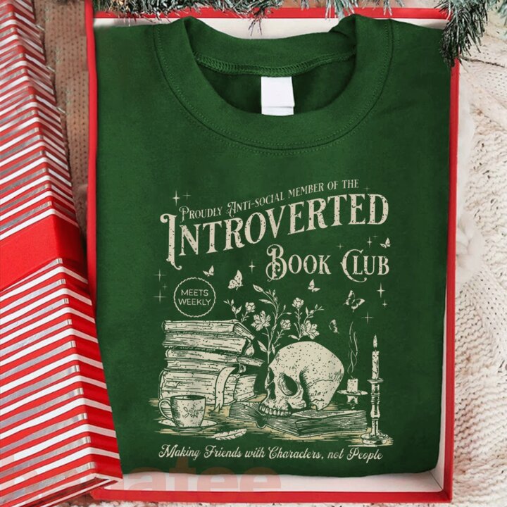 Proud Anti Social Member Of Introverted Book Club
