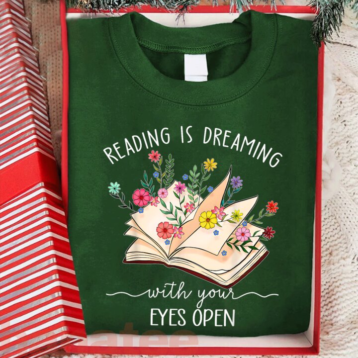 Reading Is Dreaming With Your Eyes Open  