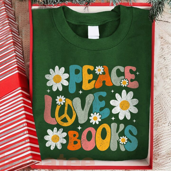 Peace Love Books Lover