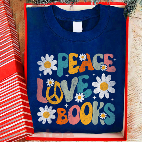 Peace Love Books Lover