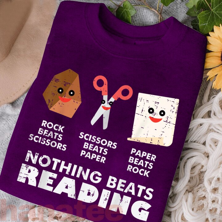 Nothing Beats Reading Book Lover