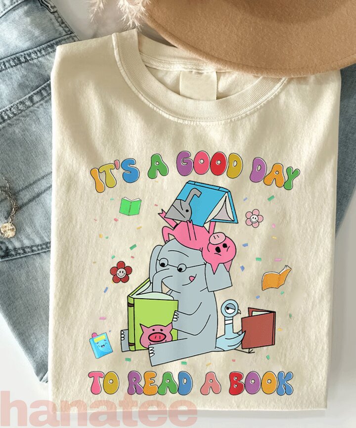 It's A Good Day To Read A Book Animals
